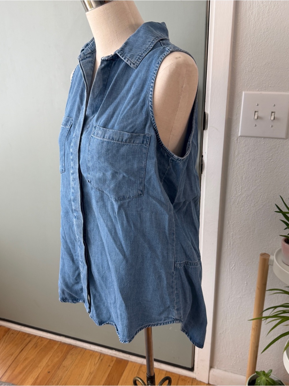 Reba Denim tank